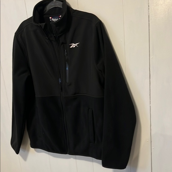 Reebok Men's Black Zip Jacket Size Small - Picture 5 of 9